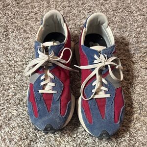 New Balance Red and Blue Athletic Shoes